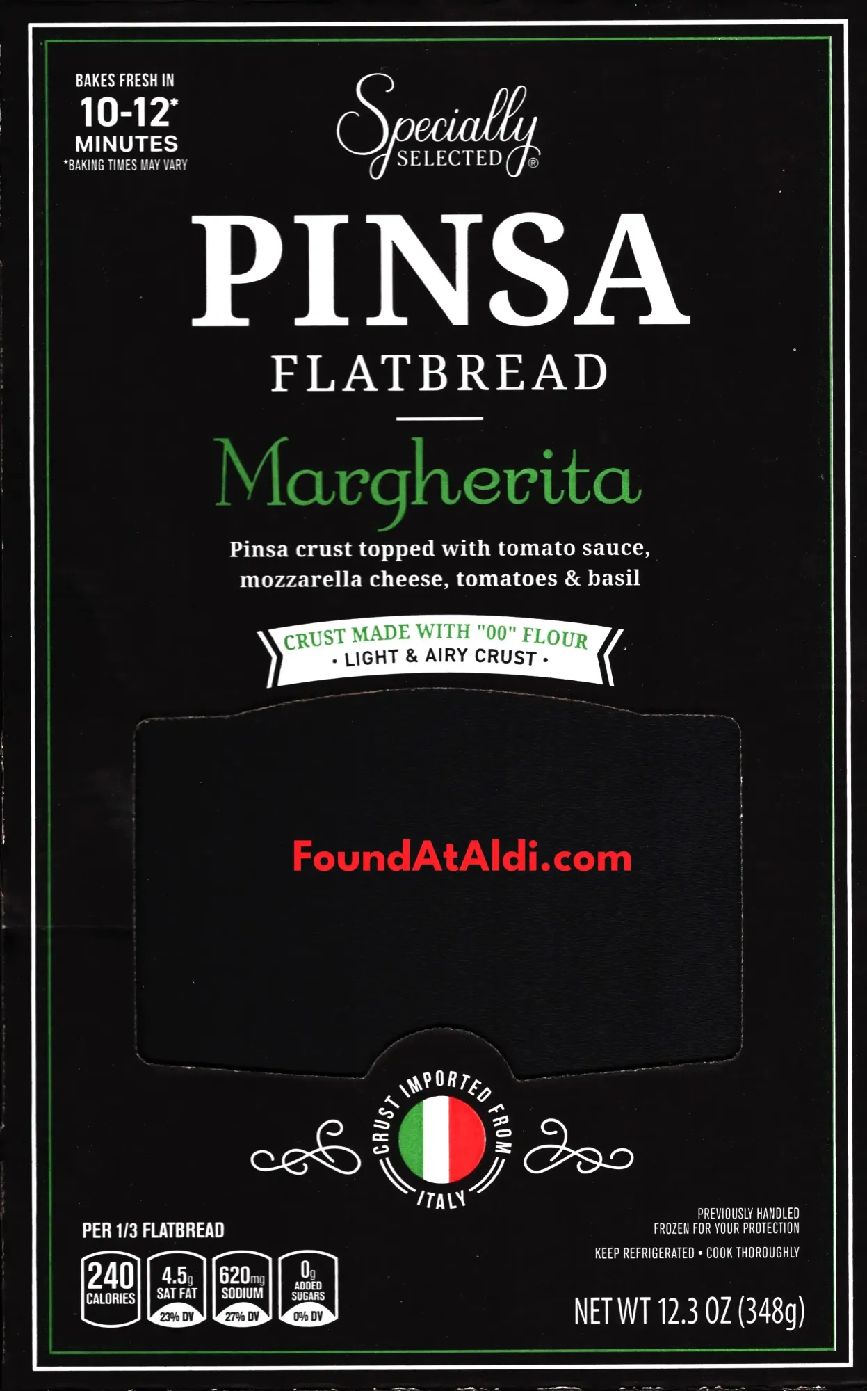 Specially Selected Pinsa Flatbread Margherita