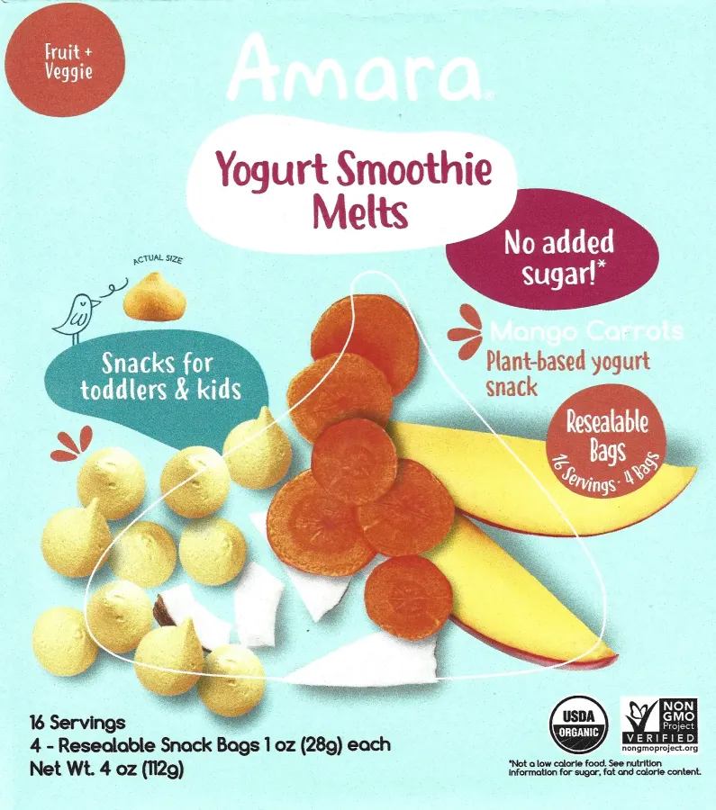 Amara Yogurt Smoothie Melts