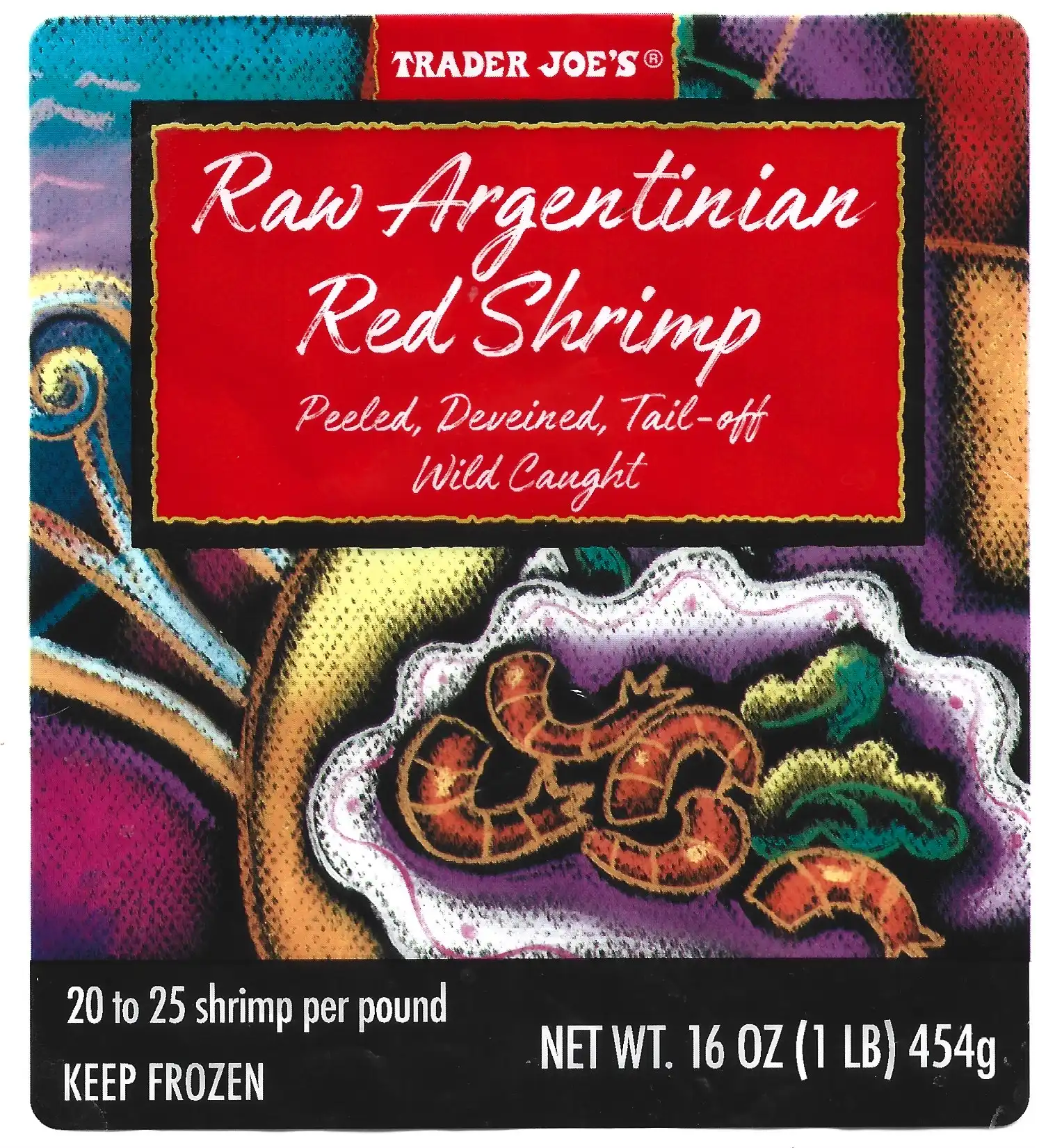 Trader Joes Raw Argentinian Red Shrimp