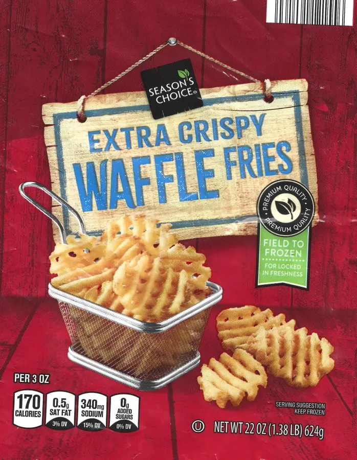 Seasons Choice Extra Crispy Waffle Fries