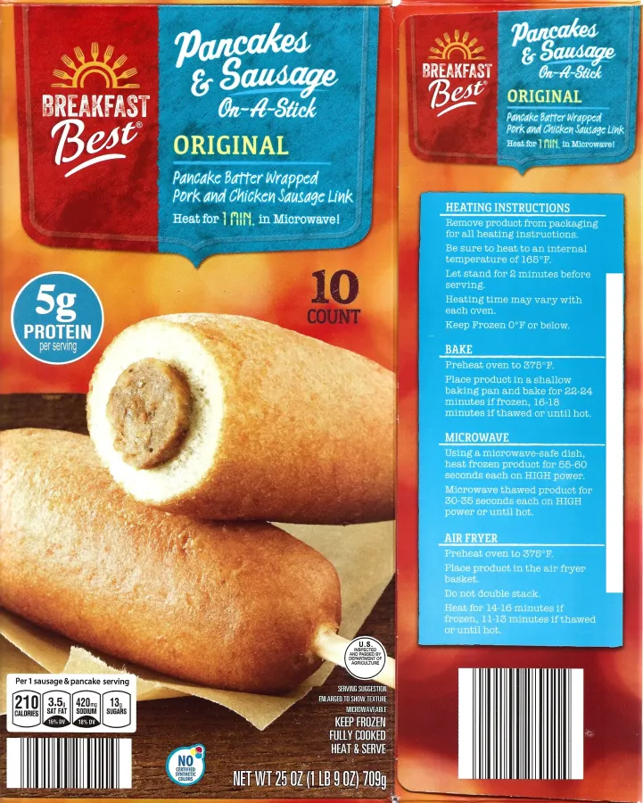 Breakfast Best Pancakes And Sausage On A Stick Cooking Directions