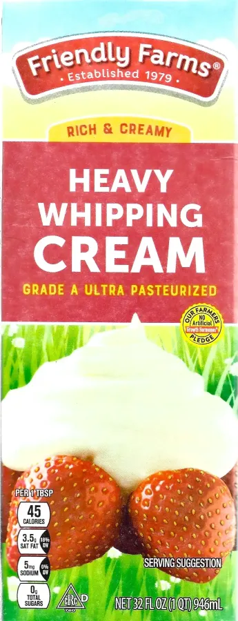 Friendly Farms Heavy Whipping Cream