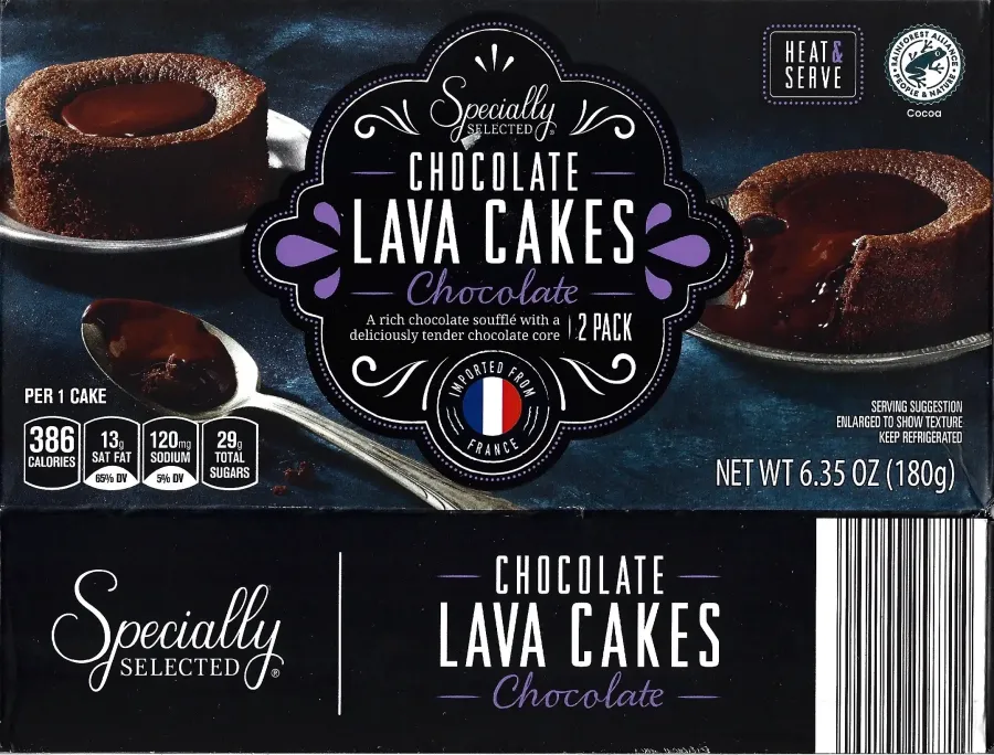 Specially Selected Chocolate Lava Cakes