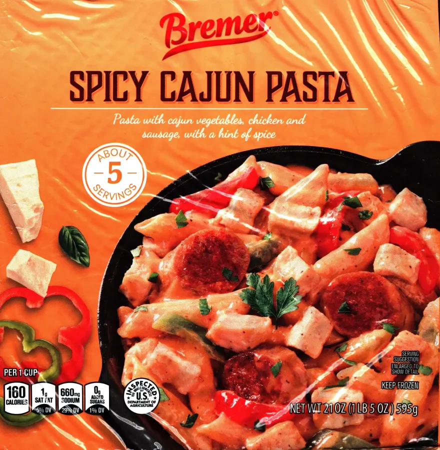 Bremer Spicy Cajun Pasta