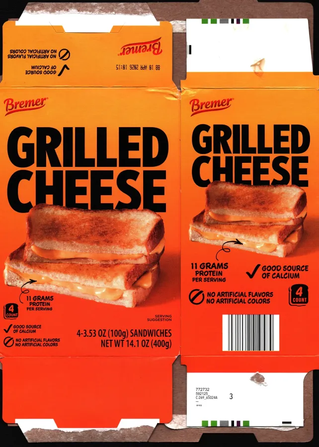 Bremer Grilled Cheese