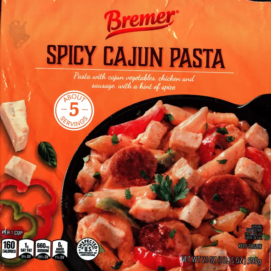 Bremer Spicy Cajun Pasta