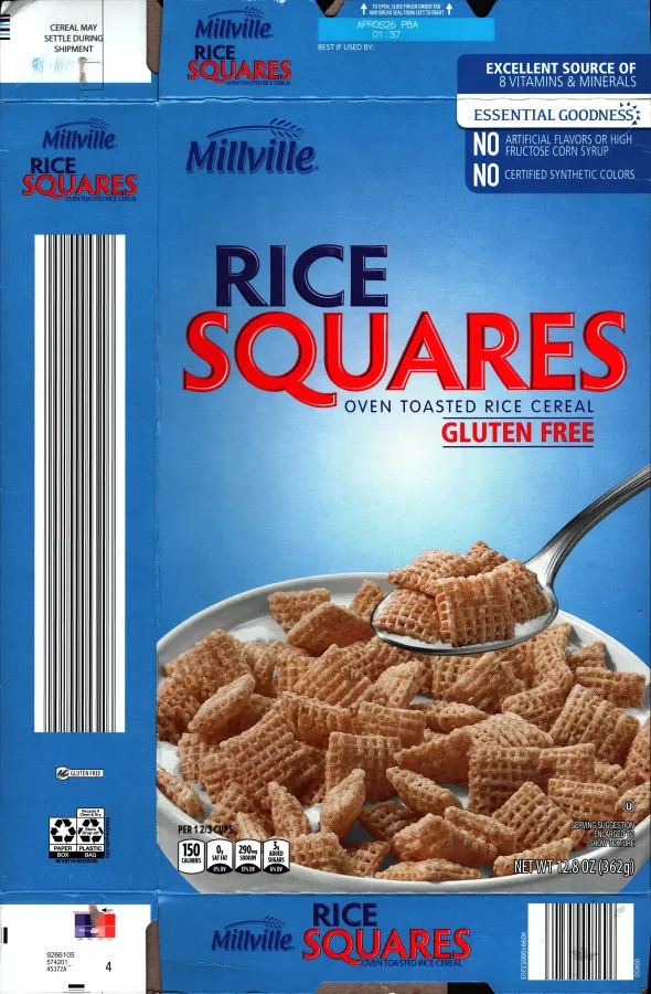 Millville Rice Squares