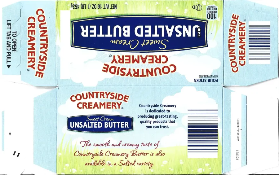 Countryside Creamery Unsalted Butter Sticks