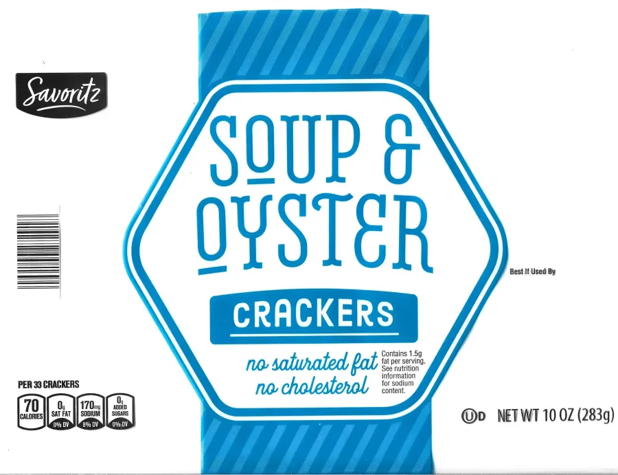 Savoritz Soup And Oyster Crackers