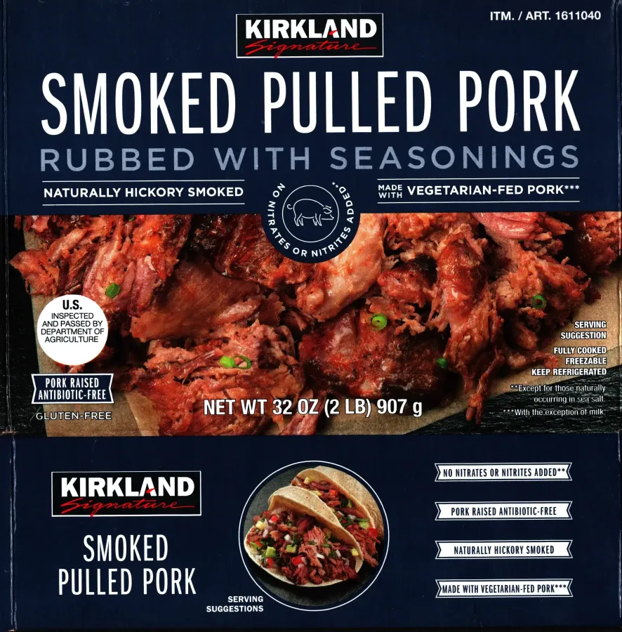 Kirkland Signature Smoked Pull Pork
