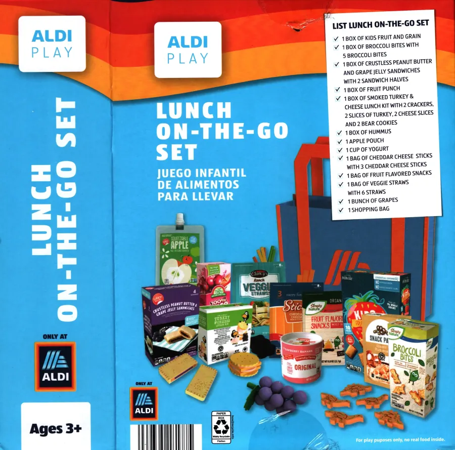 Aldi Play Lunch On The Go Set 1