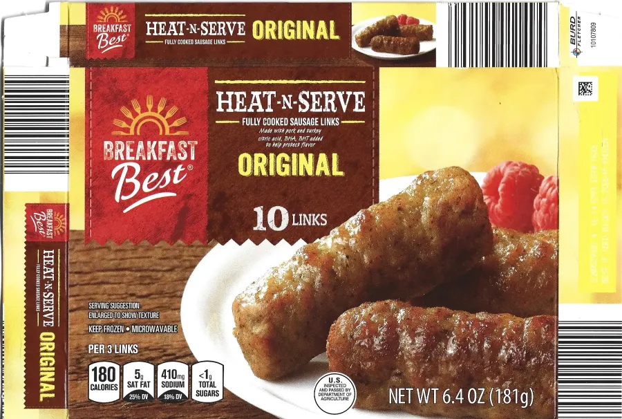 Breakfast Best Sausage Links