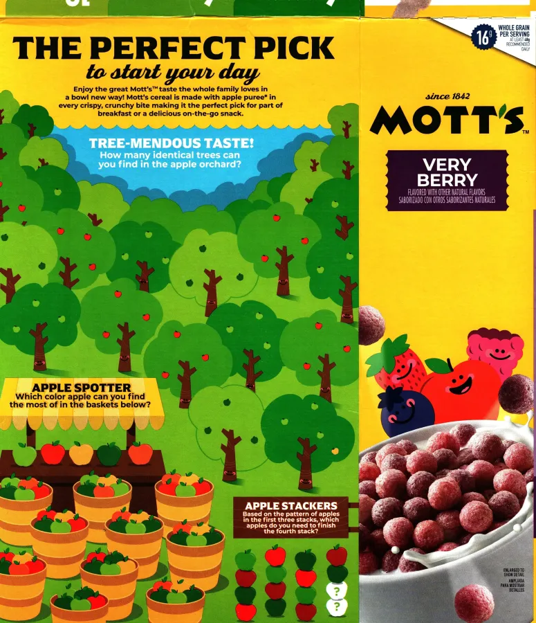 Motts Very Berry Kix Family Box