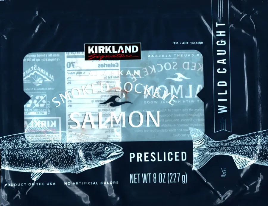 Costco Kirkland Signature Smoked Sockeye Salmon