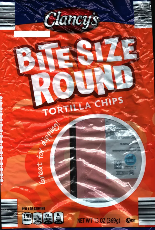 Clancys Bite Size Round Tortilla Chips