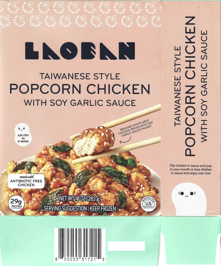 Laoban Taiwanese Style Popcorn Chicken