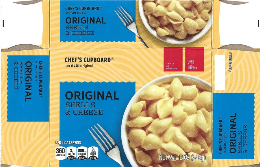 Chefs Cupboard Original Shells And Cheese