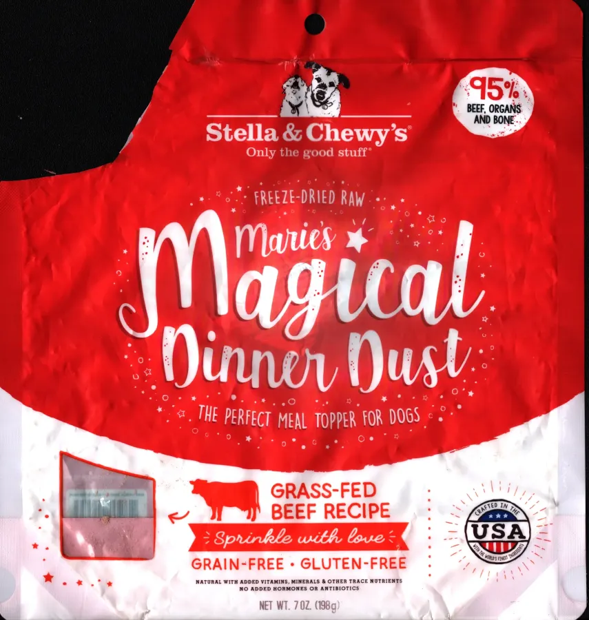 Stella And Chewys Maries Magical Dinner Dust Dog Treat