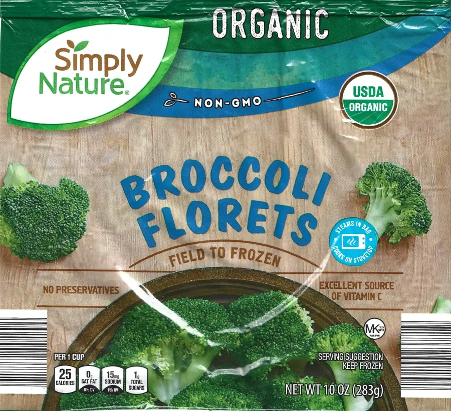 Simply Nature Organic Broccoli Florets
