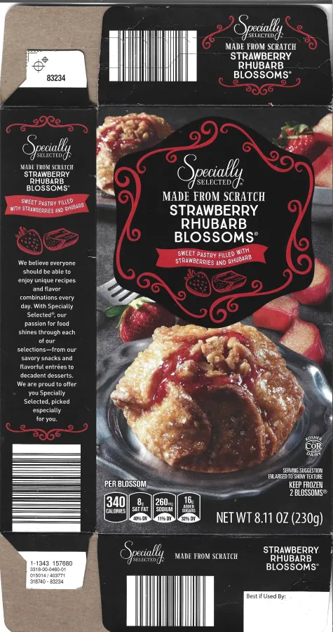 Specially Selected Strawberry Rhubarb Blossoms