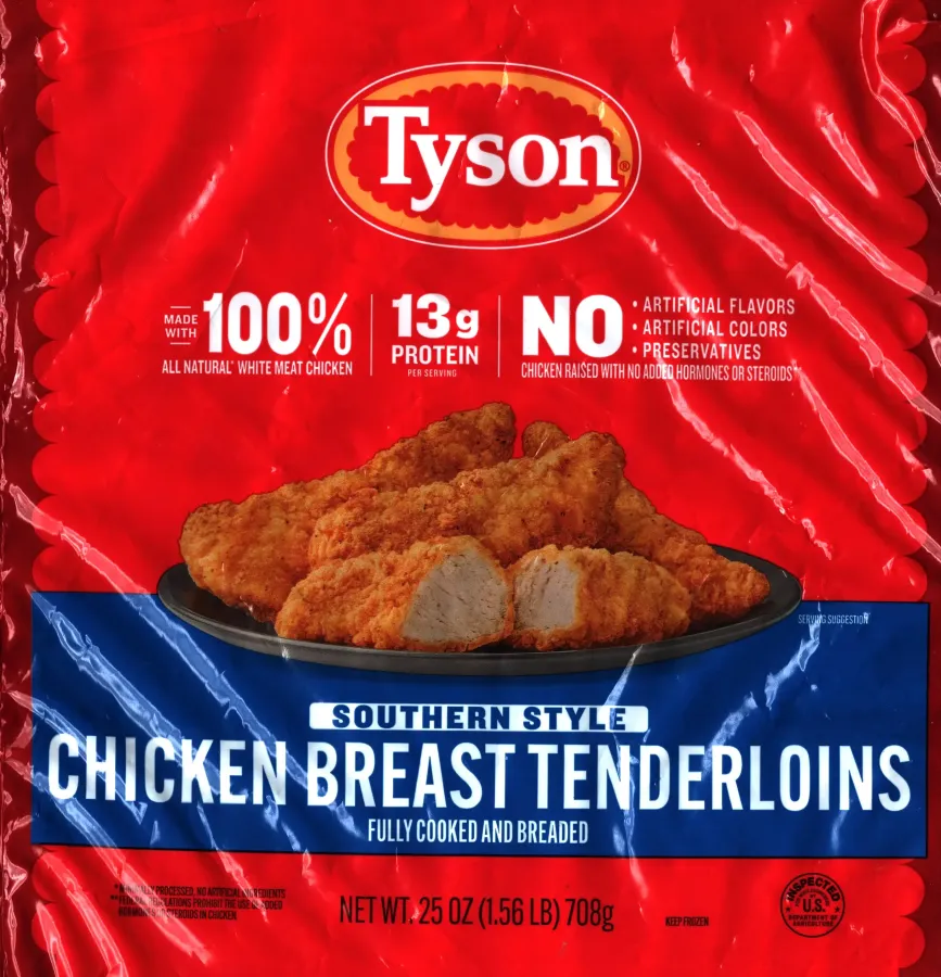 Tyson Southern Style Chicken Breast Tenderloins