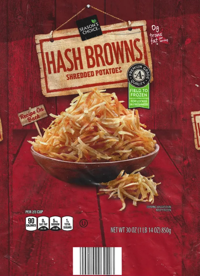 Seasons Choice Hash Browns