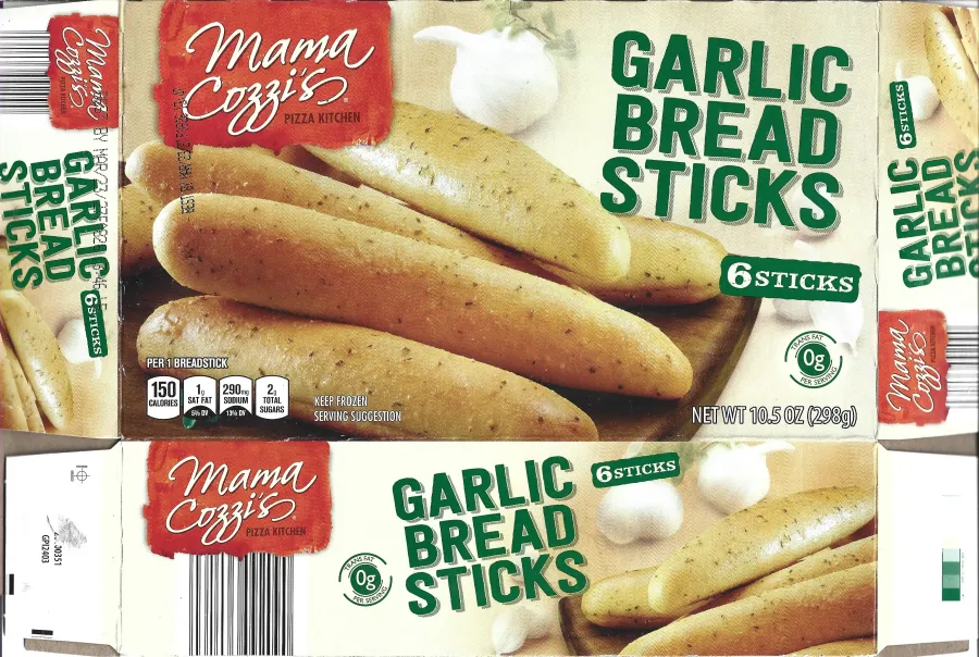 Mama Cozzis Garlic Breadsticks