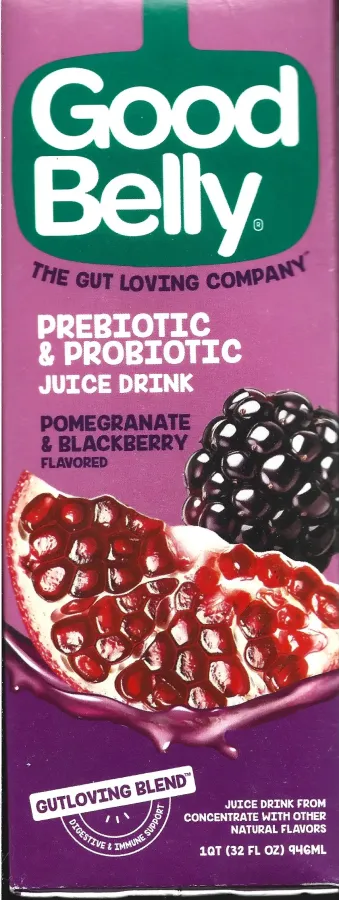 Goodbelly Pomegranate Blackberry Probiotic Juice