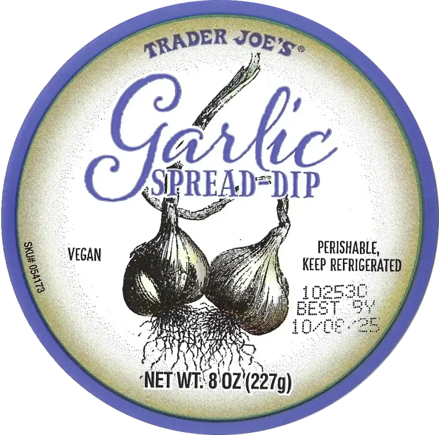 Trader Joes Garlic Spread Dip