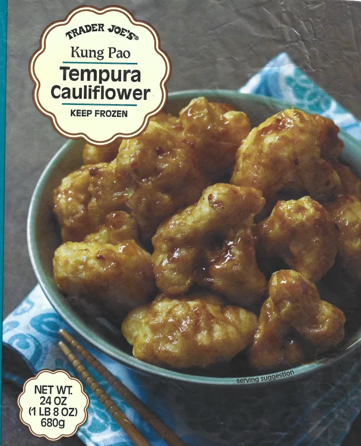 Trader Joes Kung Pao Tempura Cauliflower