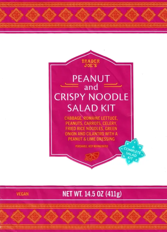 Trader Joes Peanut And Crispy Noodle Salad Kit
