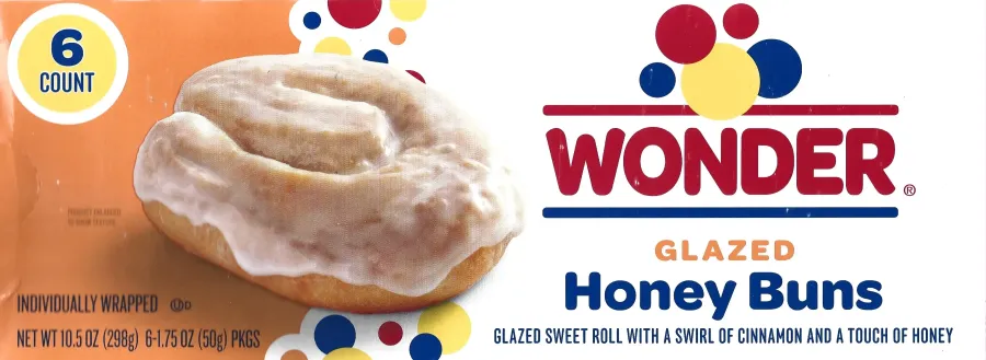 Wonder Glazed Honey Buns